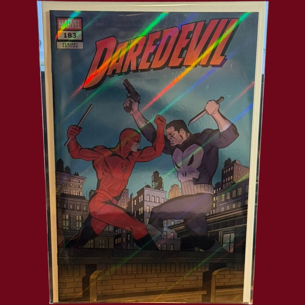 Daredevil #183 Whatnot PRISM FOIL Marvel Comics Punisher Holo Cover